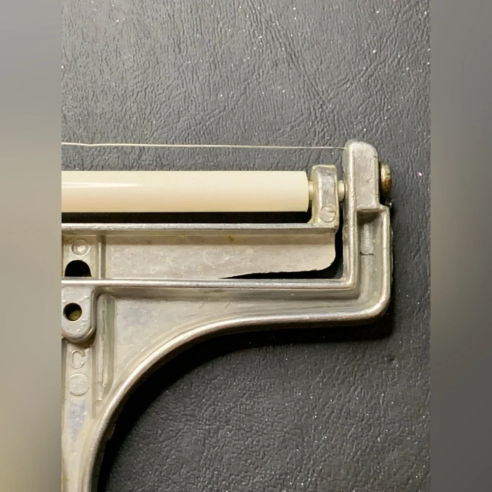Vintage Stainless Steel Cheese Slicer. Clean.  Great For Charcuterie Board!
